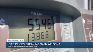 High gas prices: Arizonans dealing with pain at the pump