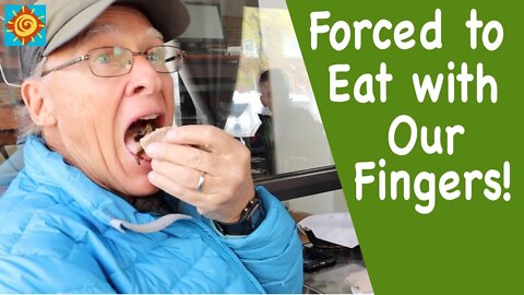FORCED to Eat With Our FINGERS while Exploring WASHINGTON DC |Traveling in Our RAM ProMaster 136 Van