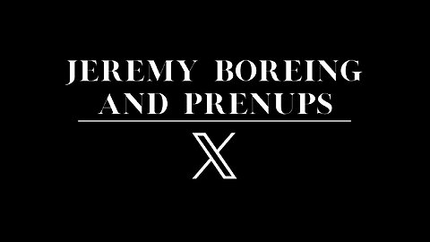 Jeremy Boreing Says Prenups Improve Marriages' Success