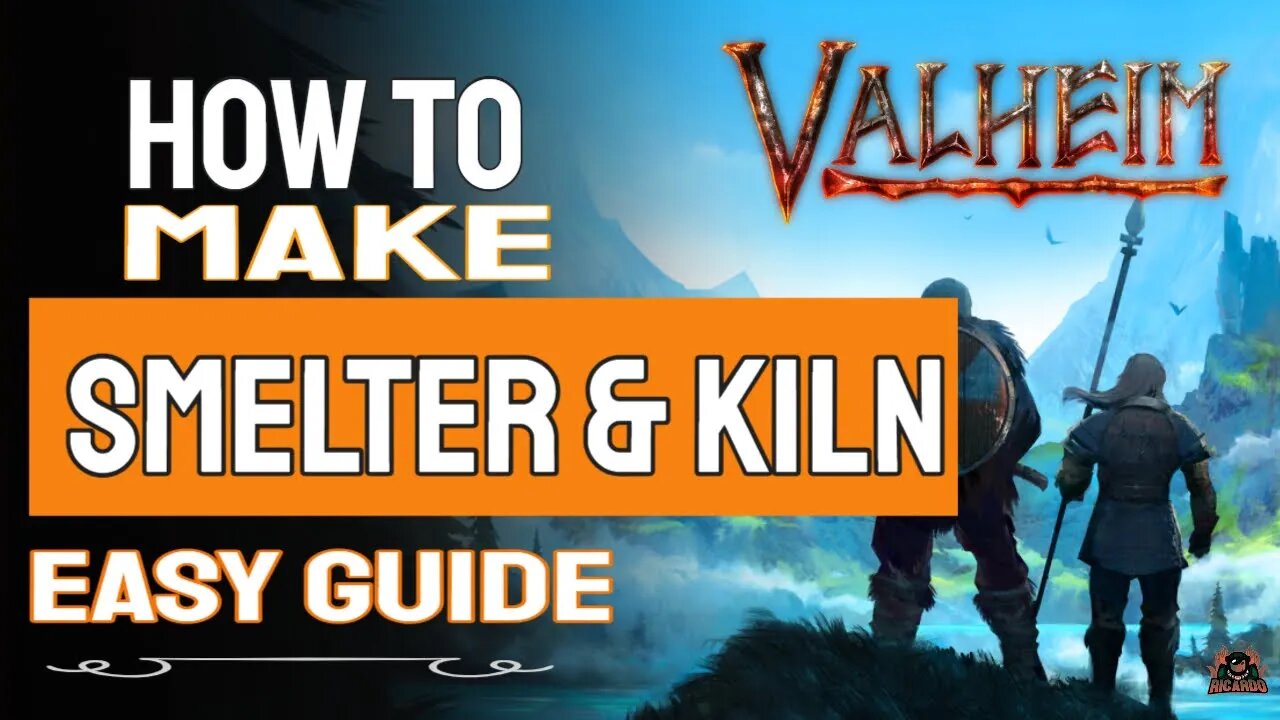 Valheim How to get the Charcoal Kiln and Smelting Core Easy Guide