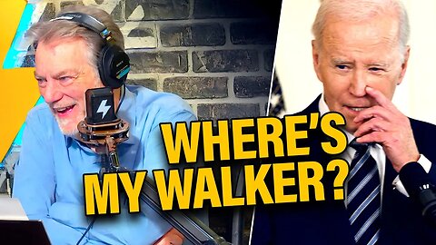 Did Senile Joe Biden Ask for a Walker After Awards Ceremony?