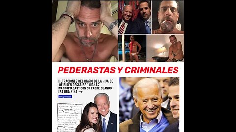 ♦️FAMILIA DE PEDERASTAS Y CRIMINALES♦️🇺🇸 PROBABLE JUICIO POLÍTICO A JOE BIDEN 🇺🇸