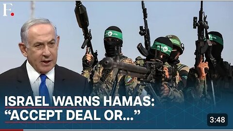 Isreal warns of Rafah offensive if Hamas doesn't accept the true deal | Watch