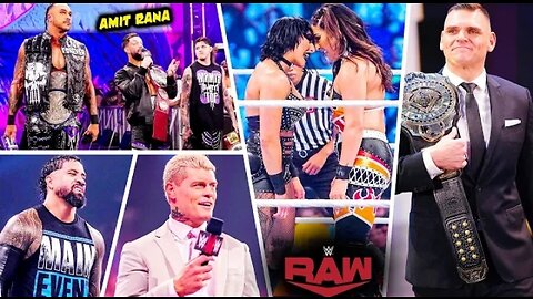 WWE Monday night raw highlights today full show 12 SEP 2023
