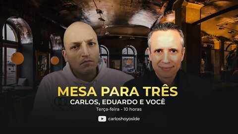 Mesa Pra Três Com Carlos Hoyos e Eduardo Beraldi - Encontro #9
