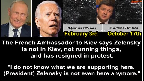 BREAKING: WokeNATO’s Puppet Zelensky Fled Ukraine. Ambassadors of France, GB Panic Resign in Protest