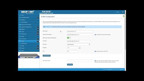SecPoint Penetrator V52 Email Sender