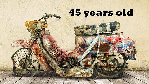 Motorcycle Restoration Jawa 50 1977 Bringing an Abandoned Bike Back to Life Part 4