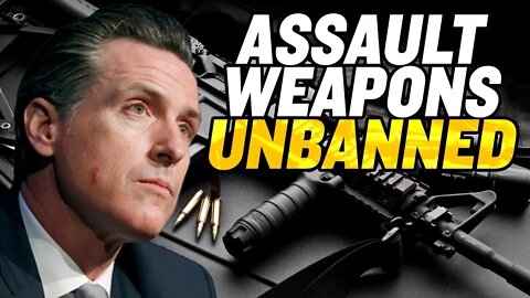 Judge Overturns California Assault Weapons Ban