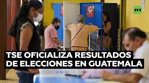 Presidente electo de Guatemala denuncia un golpe de Estado "en curso" tras oficializarse resultados