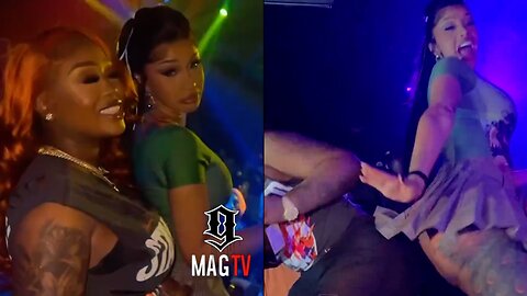 Cardi B Bump YAMZ Wit Bestie Star Brim In New York Night Club! 🍑