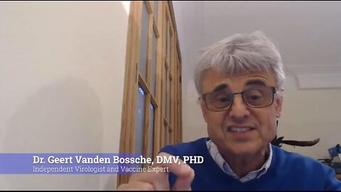 "I'm Begging You. Don't Vaccinate Your Children. It's EXTREMELY Dangerous!: Dr Geert Vanden Bossche