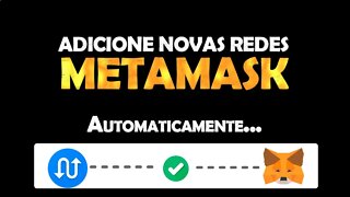 Como adicionar novas redes na METAMESK, BSC, BSC TESNET, POLYGON