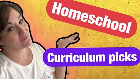 Curriculum Picks / Homeschool Curriculum Picks / Curriculum to Start Homeschooling