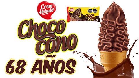 CHOCO CONO the flagship ice cream of COLOMBIANS I medicenjhos