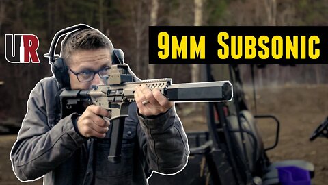 Subsonic 9mm with Berry’s 147gr Plated Bullets (CMMG Banshee + Glock 17)