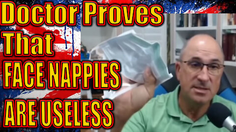 Dr Uses vape clouds to demonstrate face nappies don't work😷