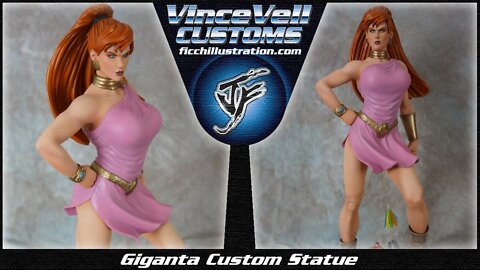 Giganta Custom Statue from Sideshow Power Girl
