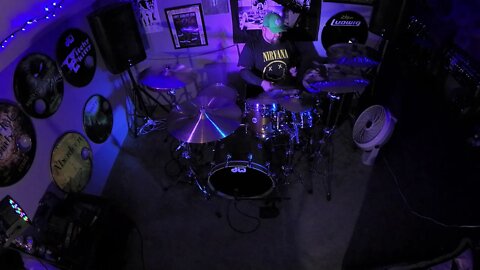 Me and Bobby McGee, Janis Joplin, Drum Cover ( Testing out a New Dw Collector Kit}