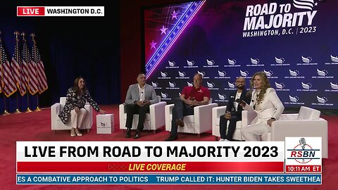 FULL PANEL: 'Hispanics Un-Trafficking America' Faith & Freedom Coalition: Road to Majority 6/24/23