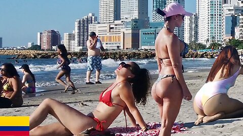 BIG BOOTY BIKINIS EVERYWHERE (COLOMBIA COAST BEACH)(PLEASE LIKE SHARE COMMENT AND SUBSCRIBE TO MY CHANNEL FOR WEEKLY CASH DRAWINGS GIVEAWAY$$$)