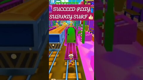 PLAY SUBWAY SURF FINALLY SUCCEED 👍🏻