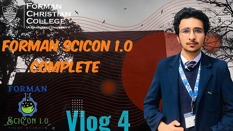 Vlog 4: My Experience at Forman SciCon 1.0