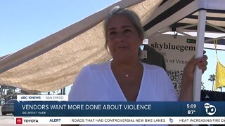 Vendors call for more to be done after violence near Mission Beach