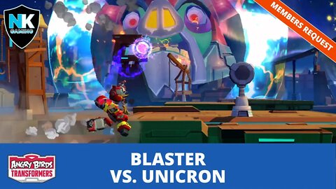 Angry Birds Transformers 2.0 - Blaster vs. Unicron