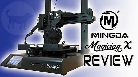 MINGDA Magician X Auto Leveling 3D Printer. | Smoothest prints I ever had from this less known brand