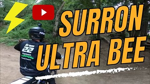 Enduro test ride on the new Surron Ultra Bee | David & Bram