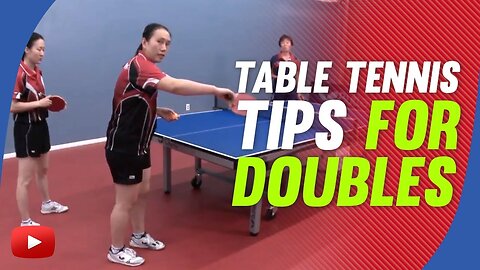 Table Tennis Tips for Doubles - Olympic Silver Medalist Gao Jun