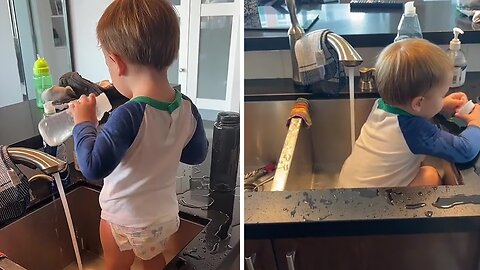 Mom Shows Why Not To Get A Toddler Tower For Your Kid