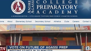 Agassi Prep meeting to decide about takeover