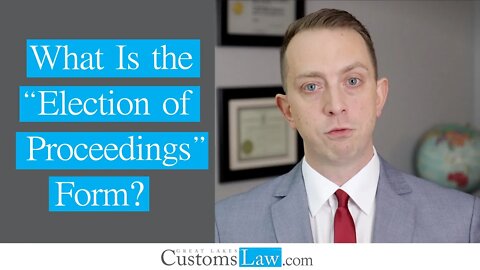 🙋‍♂️What is CBP's Election of Proceedings Form? What Option To Get Back Seized Cash❓