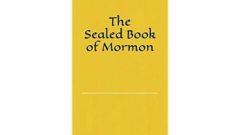 The Sealed Book of Mormon Preface