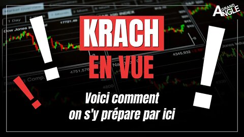 Le vent se lève sur les marchés. Krach en vue ? Voici comment on s'y prépare par ici.