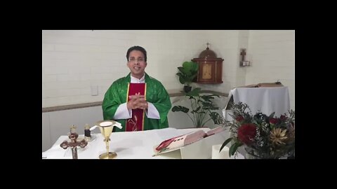 Fr Tom Jose celebrates Mass - 22nd Sunday in Ordinary Time,, August 29th 2021