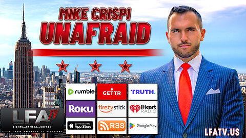 MIKE CRISPI UNAFRAID 6.9.23 @12pm: THIS IS THE INSURRECTION, TRUMP INDICTED FEDERALLY