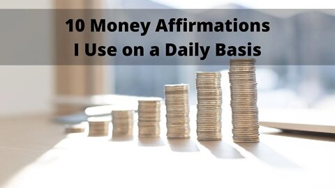 10 Money Affirmations I Use Daily #shorts