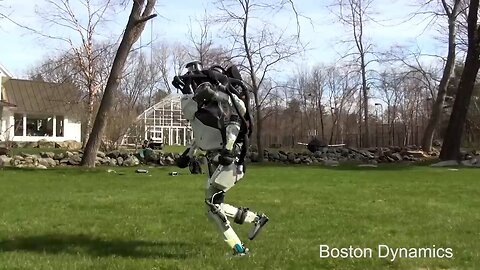 Boston Dyn.s: retirement hydraulic Atlas r. [up] and unveils new fully electric Atlas robot [down]