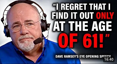 Dave Ramsey's Life Advice Will Leave You SPEECHLESS (MUST WATCH