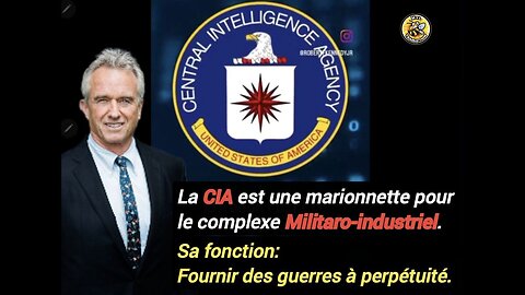 La CIA est une marionnette pour le complexe militaro-industriel.