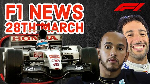 F1 News March 28th Honda Back in the UK!
