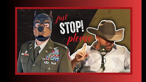 WHAT? Woke US Army Colonel Wear Pup KINK Mask | Chad Prather