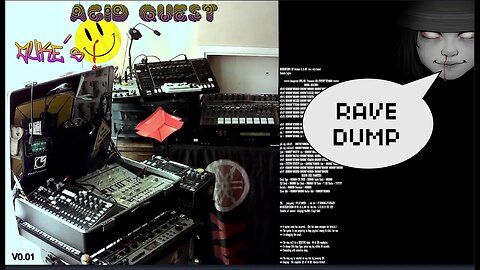DUKE'S ACID QUEST V0.01 - LIVE 303 MELODIC ACID - HARDCORE ELECTRONIC MUSIC - TECHNO - RAVEDUMP.COM