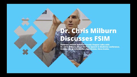 Dr. Chris Milburn discusses the Free Speech in Medicine Conference