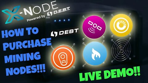 How To Access & Purchase D.E.B.T. Mining Nodes!! Watch Me Buy Another New NATG License Live💰✅