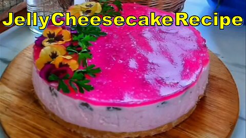 Indulgent Cheesecake Delight: A Jelly-filled Treat-4K