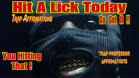 Hit A Lick Today Affirmations Official Interactive Visualizer